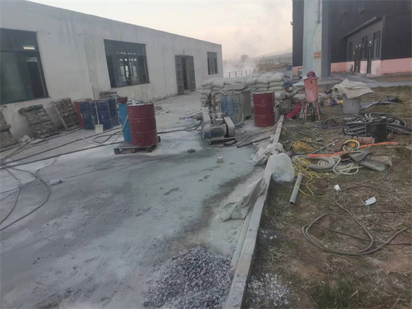 海头镇厂房地基下沉注浆加固水泥水玻璃双液浆